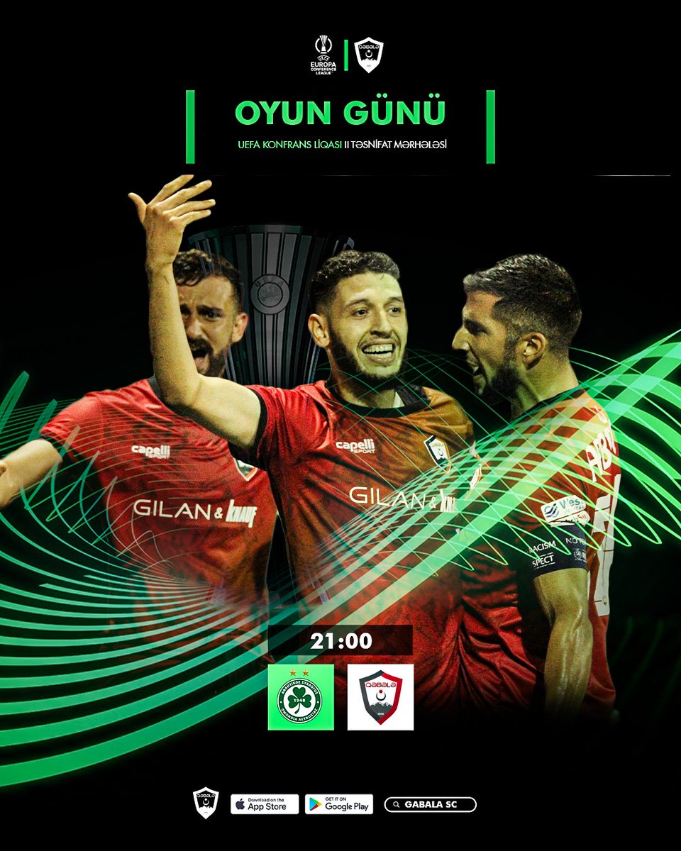 Bu gün "Omoniya" ilə oyunumuz var

#gsc #gabalasc #uecl