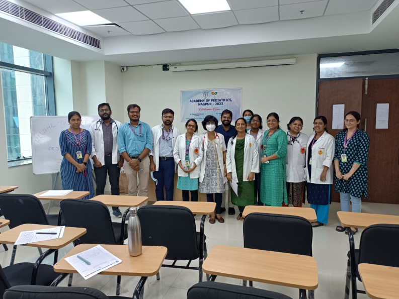 AIIMSNagpur's tweet photo. To celebrate #WorldORSweek, Dept of Pediatrics in collab with Academy of Pediatrics, Nagpur organized an Essay competition for PG students on 'ORS: Magic Water'
At the end of the event, Dr M Girish, Prof. & HoD highlighted the importance of ORS & need for raising public awareness https://t.co/0GOQLylehc