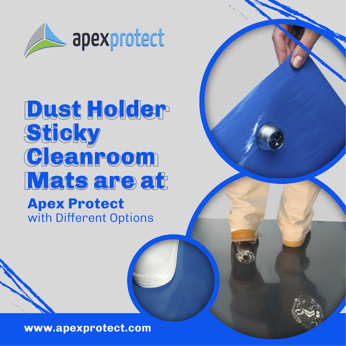 Apex Protect Prevents Contamination with Sticky Mat Options #biotechnology #pharmaceutical #yourpartnerinCleanroomProducts #cleanroom #temizoda #contaminationcontrol #cleanroomresearch #kontaminasyonkontrol #ApexProtect #cleanroompr #cleanrooms #electronic