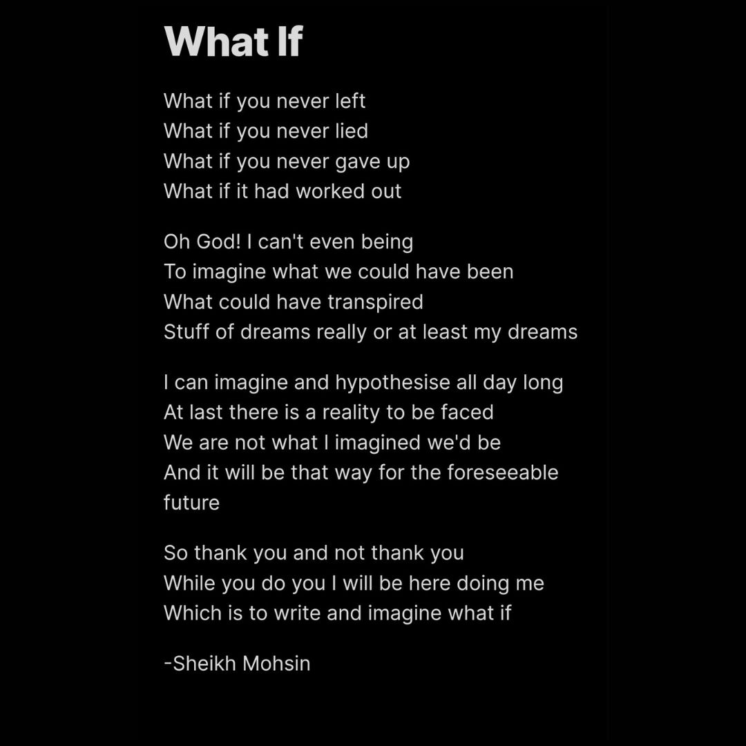 notsheikhmohsin's tweet photo. What If https://t.co/WQ4Kj4xakU