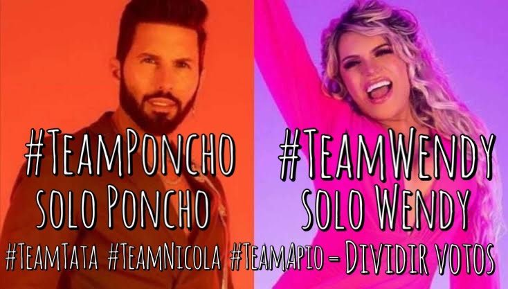 SraMillenial_'s tweet photo. Salvemos a Wendy y Poncho #TeamInfiernoAlaFinal #LaCasaDeLosFamososMx https://t.co/HlmoTm5sYB