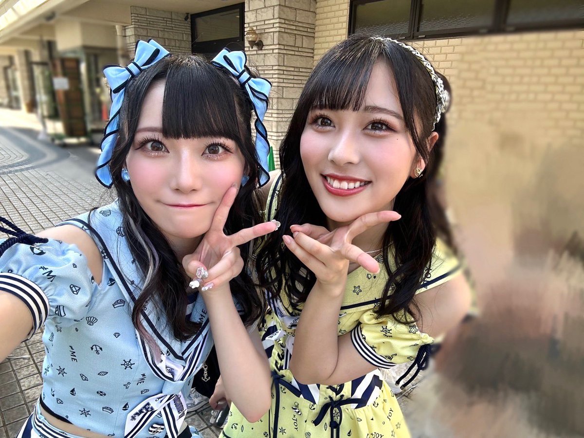 じゅりいちゃん、あゆみちゃん、あおいちゃん〜❣❣ #逢田珠里依