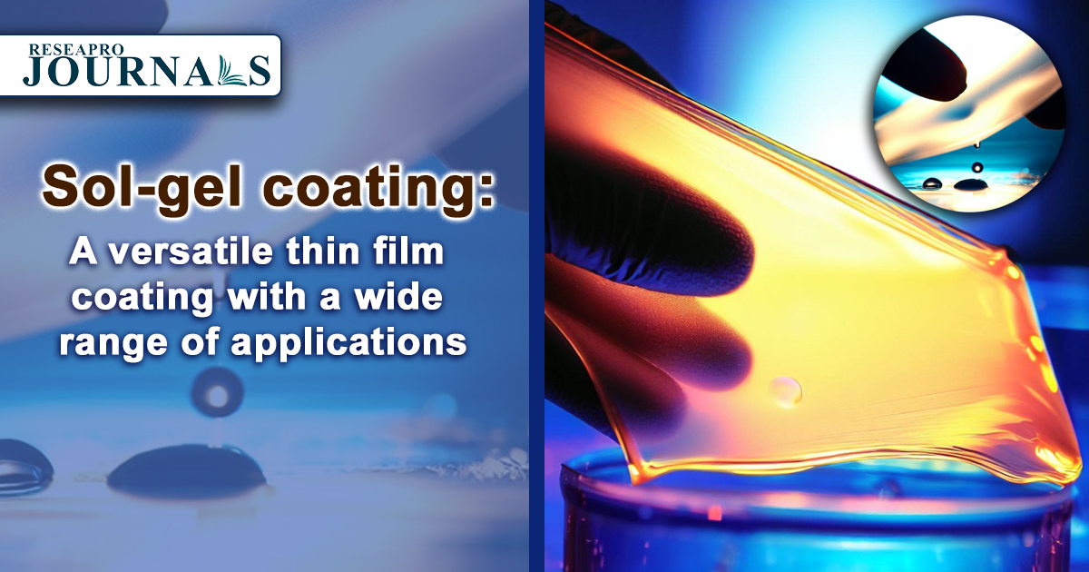 ReseaproJCTI's tweet photo. From corrosion protection to drug delivery, biosensors, solar cells, electronics, optics, and beyond! sol-gel coatings are a promising new tech.
#solgel #coatings #technology #Innovation #Revolutionize #ThinFilms #TechRevolution #TechBreakthrough #electronicdevice #opticaldevices https://t.co/ZknuiYQOpo