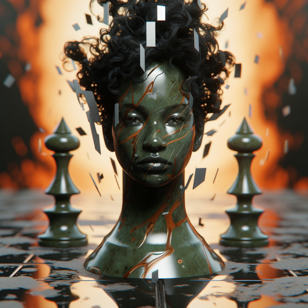 jayabs_eth's tweet photo. GM ! Behold the dawn of AI-crafted chess pieces, born from the essence of @DoriSamurai . Pawns march, rooks guard, knights ride, bishops wield wisdom. Let the queen reign, the king find solace. Witness the convergence of art and AI. #DoriSamurai #AIChessMasters https://t.co/N0KX2hDYtX