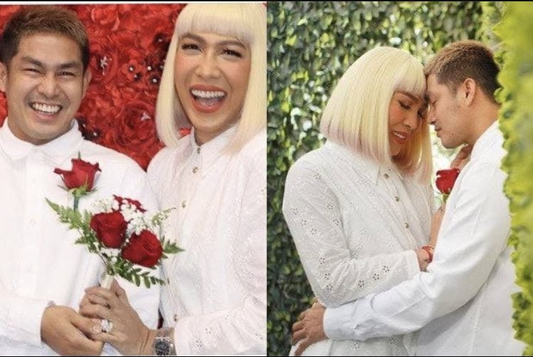 kodupdate's tweet image. Vice Ganda shared an intimate photo with Ion Perez during their wedding in Las Vegas. 

“Ours is not just a simple love story. It’s revolutionary. Something I will always be very proud of. Even in my next life” she wrote.

📸 Vice Ganda | IG