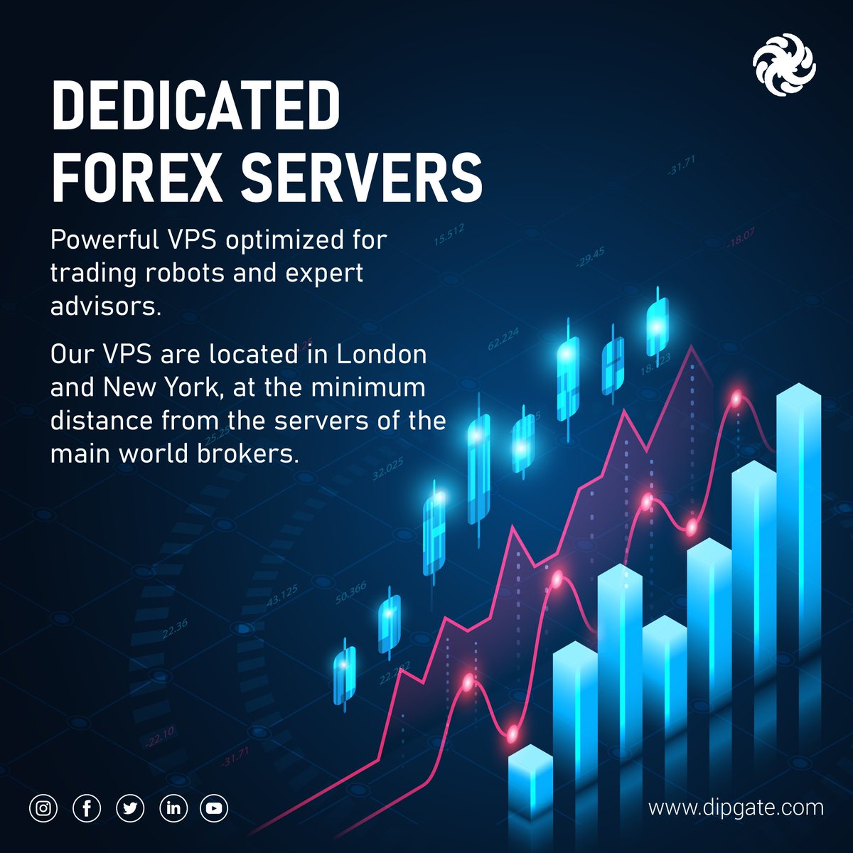 dipgate's tweet photo. Whether your software requires a lot of computing resources or you have many platforms, a Dedicated #ForexServer keeps things running smoothly and efficiently.
🔗https://t.co/S1fGMExNA3
#dipgate #dipgatevps #forexvps #tradingvps #vpsservice #vps #trading #forex #webvps https://t.co/zsttIzM1KI