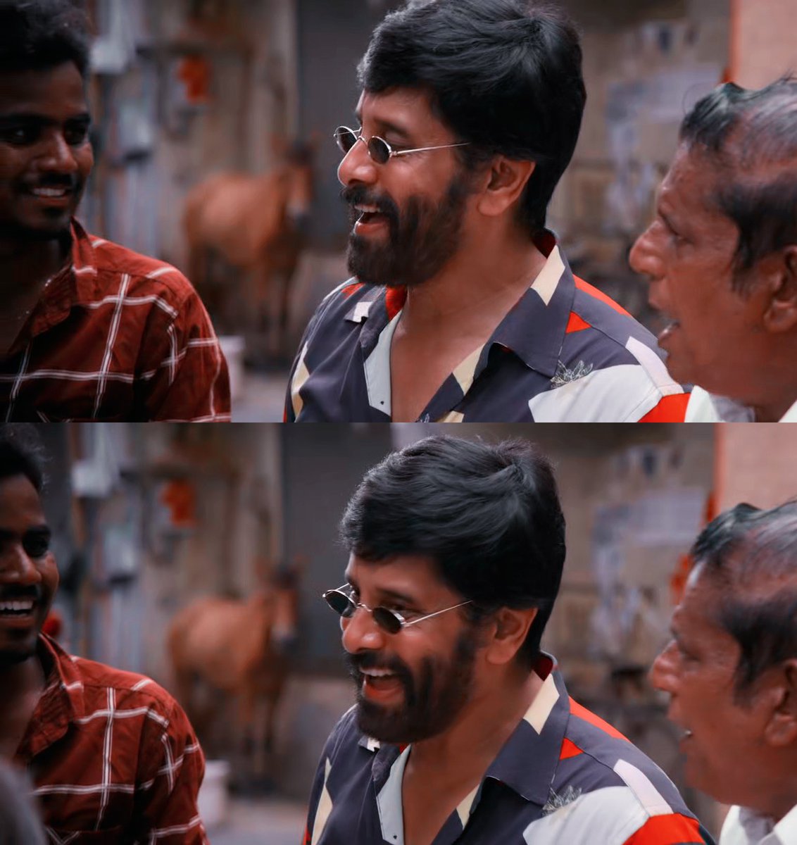 ikalaiarasan's tweet photo. attitude @chiyaan 😎
#Mahaan https://t.co/gv9CPWg2va