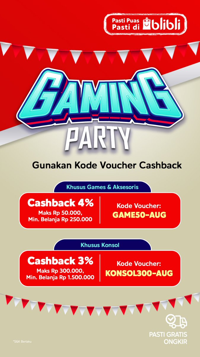 InfgameB's tweet photo. Ayoo beli console atau game di infinity game dan gunakan vouchernya untuk mendapatkan cashback di blibli
https://t.co/mKlQ0Gsr8H https://t.co/zxV4muQuRu