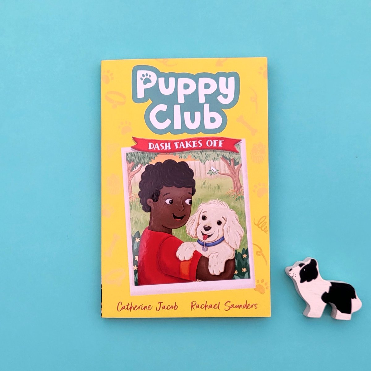 Arlo’s puppy Dash is always racing about. Will he learn to work with Arlo in time to join the other puppies on a sponsored dog walk? 🐕‍🦺

Find out in Puppy Club: Dash Takes Off by Catherine Jacob and <a href="/RachaeISaunders/">Rachael Saunders</a>.