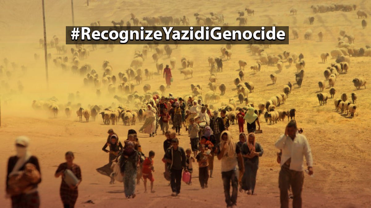 statelessidea's tweet image. Şengal
#RecognizeYazidiGenocide 
#Ferman
