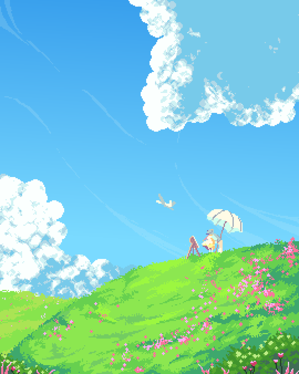 just_a_freych's tweet photo. wind rises #pixelart #ドット絵 #pixelartists #pixelartist #NobodyArtistClub #OC #ghibli #windrises https://t.co/fzKcW6QhPo