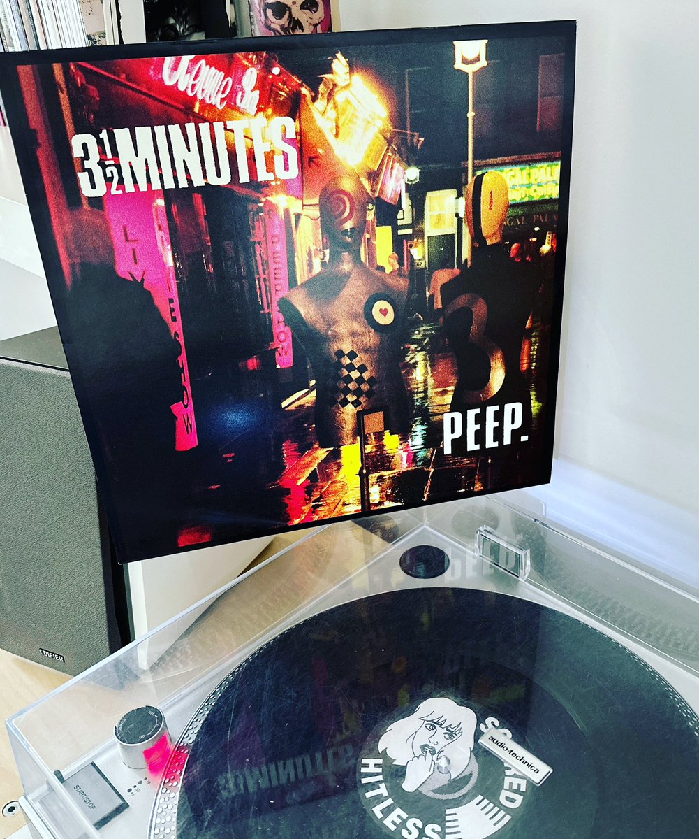 AlexMinutes's tweet photo. 31 years old today. 
#threeandahalfminutes #anniversaryrelease #peep #90sindie #scaredhitless #threeandahalfminutesoffame https://t.co/xJcYGaYTGV
