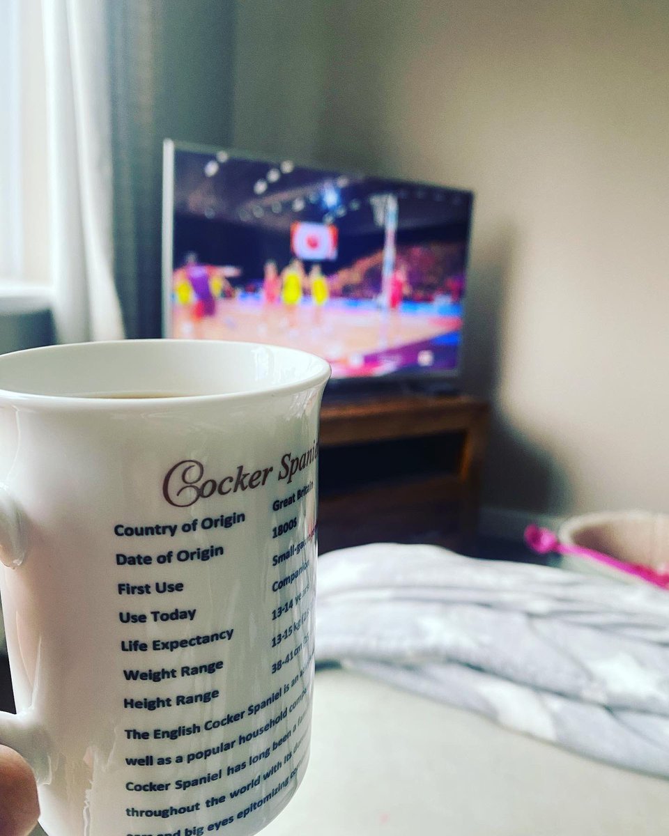 RBWatson3's tweet photo. Summer holiday vibes! Netball and a cuppa! https://t.co/nXQDDB1imD