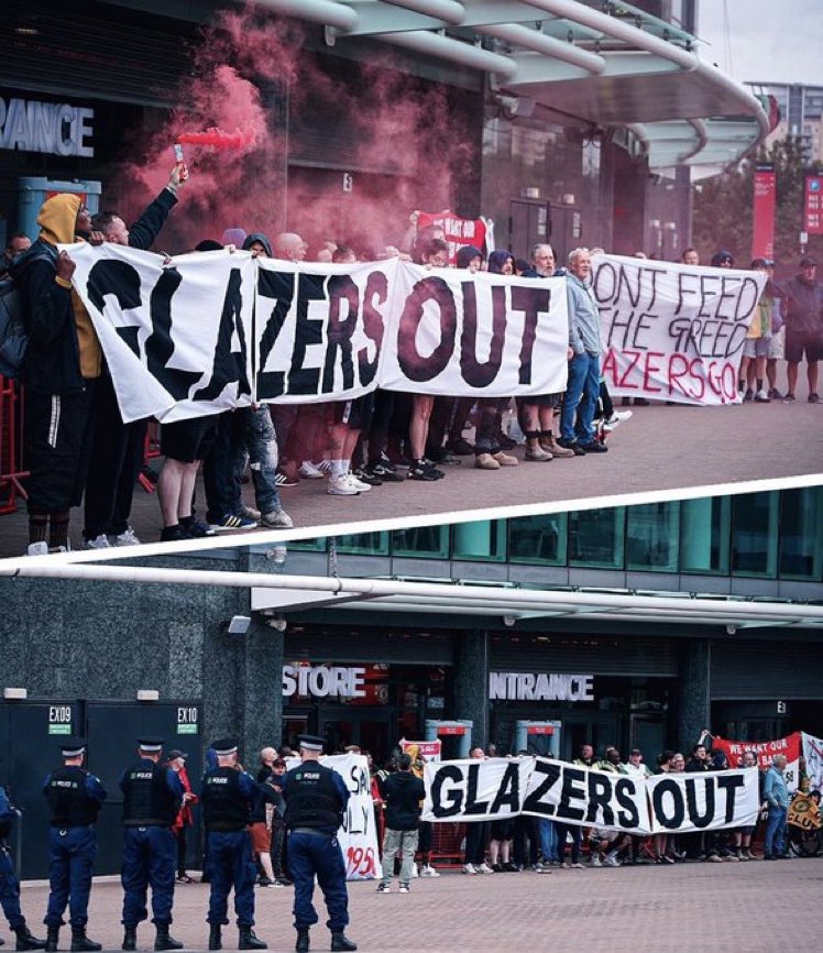 I speak for all Manchester United fans when i say we want #GlazersOut

Retweet i speak your mind!!!