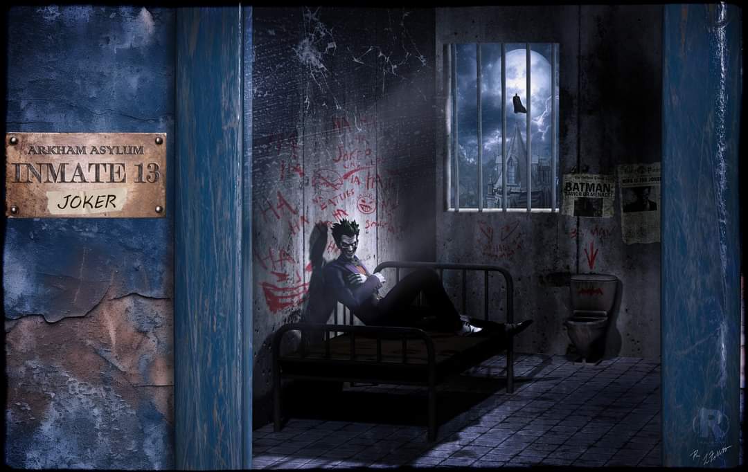 First ever joker art I've made.  #Joker #batman