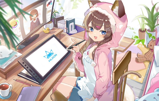 HuionEspanol's tweet photo. 🔥#HuionArtista & #HuionKamvaspro
🥰Cozy Studio
😚Artista: @BTKcyber
🎨Herramienta: Kamvas Pro 16 2.5K
📌Entra por el enlace abajo:https://t.co/Vhecvwv3OM
#huion #huiontableta #kamvaspro #oc #characteroriginal #artedigital #dibujodigital #illustration https://t.co/RMFPTuvr9v