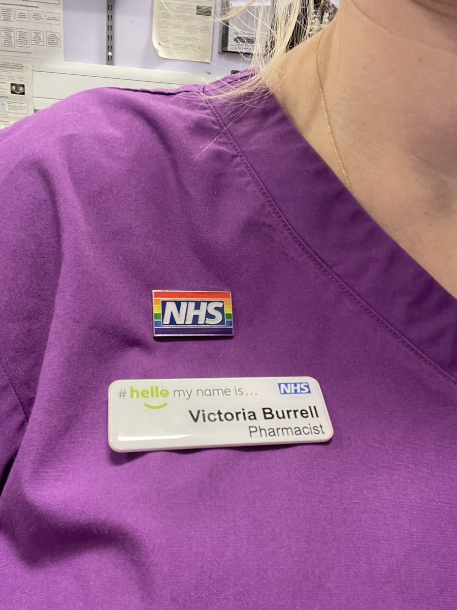 vic_burrell's tweet photo. Wearing my badge with #pride 🌈 thank you @robfitzphrm https://t.co/JTbs7IN4jf