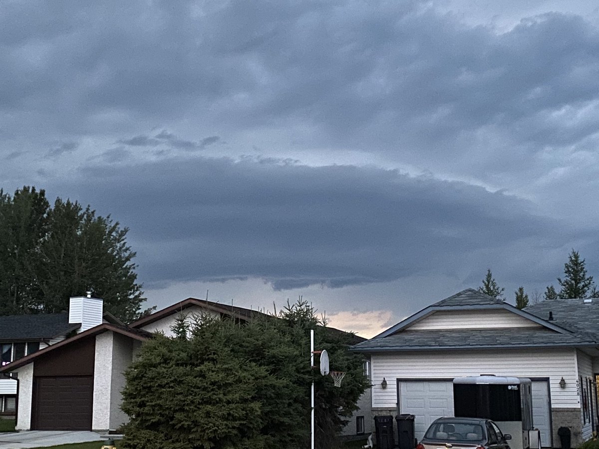 Drayton valley looking north #abstorm