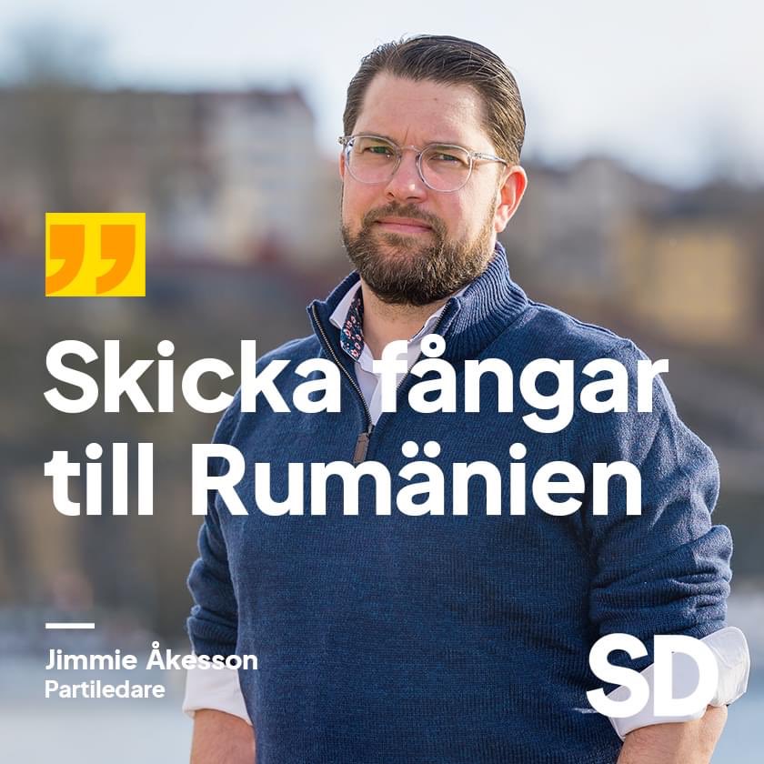 Håller med. De som döms ska ändå inte släppas fria i Sverige, de ska utvisas. 

De kan lika gärna sitta inlåsta i Rumänien. Billigare för oss skattebetalare!

#migpol #krimpol