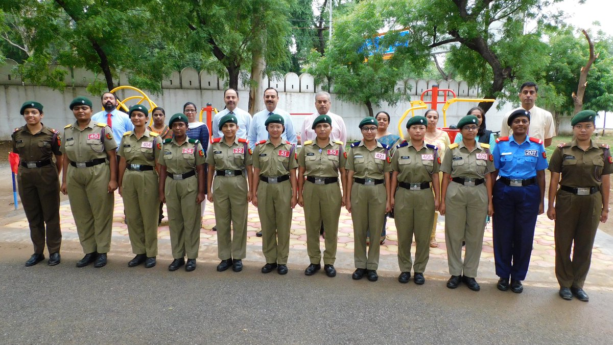 OTAGwalior's tweet photo. As part of the infrastructural development &amp; extension of facilities available for the physical fitness of the trainees; Brig VM Sharma, Commandant inaugurated the Outdoor Gym @OTAGwalior https://t.co/69oUyRuEIa