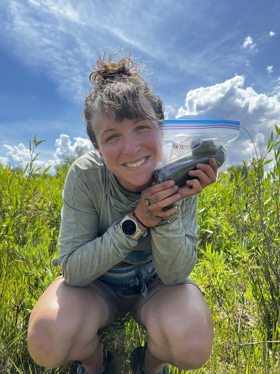 TJohaneman's tweet photo. And just like that, my first summer of fieldwork for my PhD is over 🥹 so much fun, even when we got hailed on for 20 minutes on the river 😅 https://t.co/af15hnZ8cS