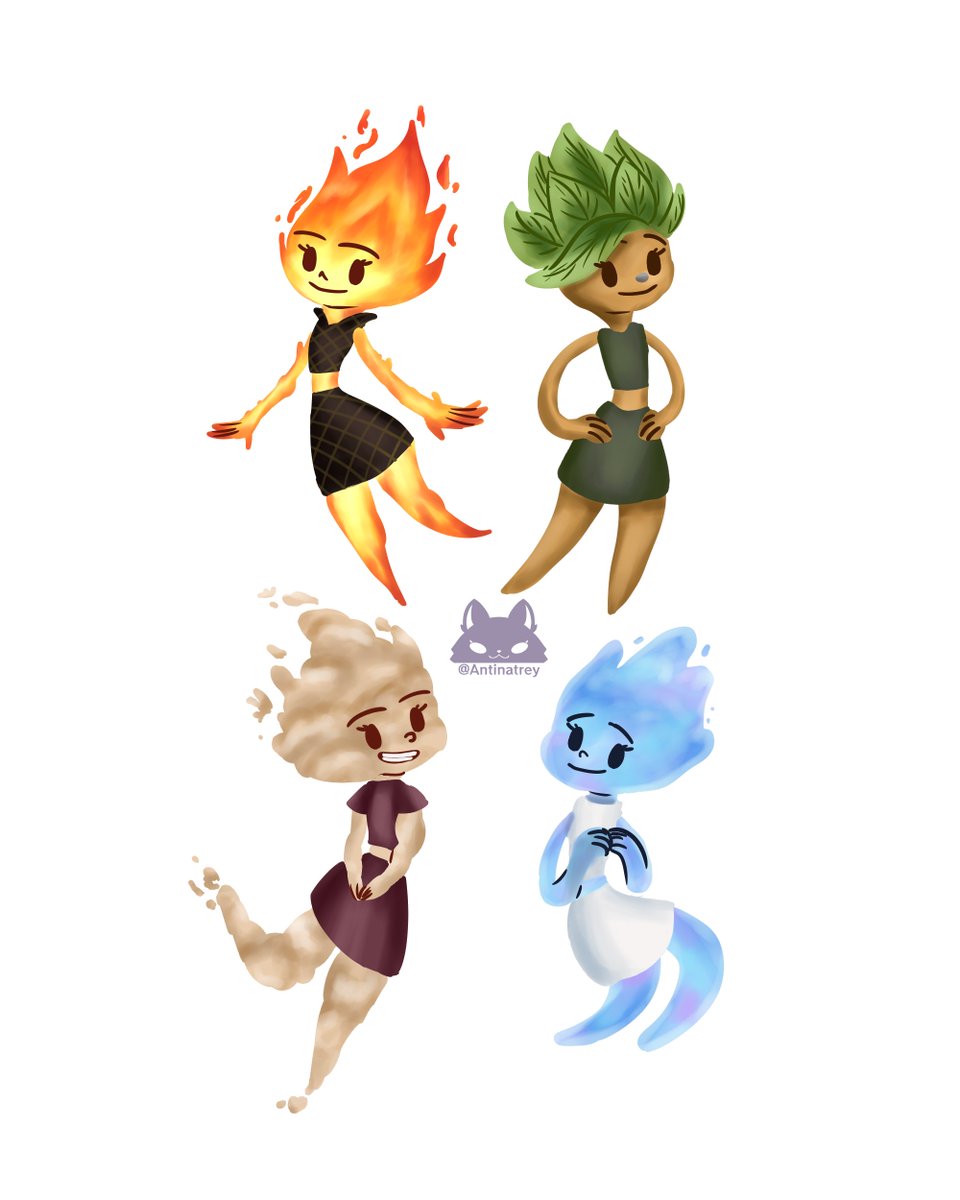 Natisdeleche's tweet photo. 💧🔥☁🌱~
.
#fanart #elemental #elementalpixar #elementos #elementospixar #wadexember #emberxwade #pixar #disney #pixarfanart #disneyfanar https://t.co/CiByKJLcOq