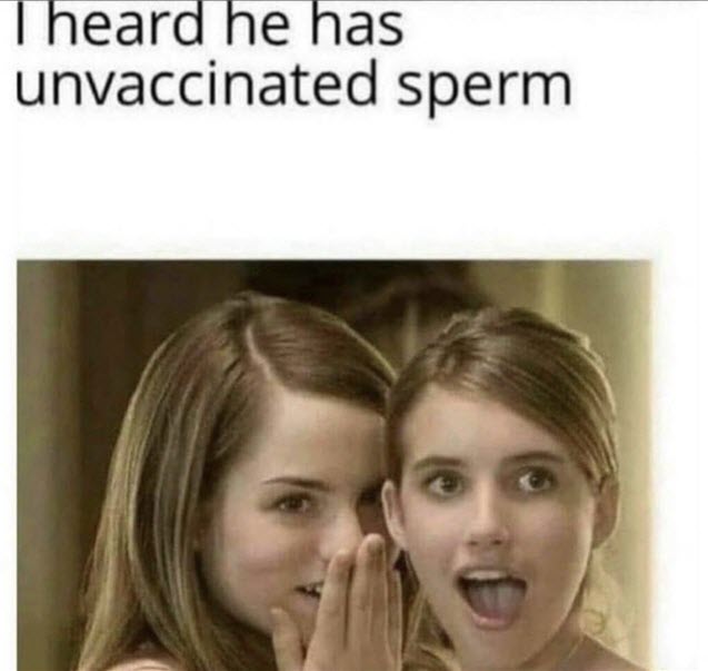 Unvaxxed Sperm $UPS tweet media