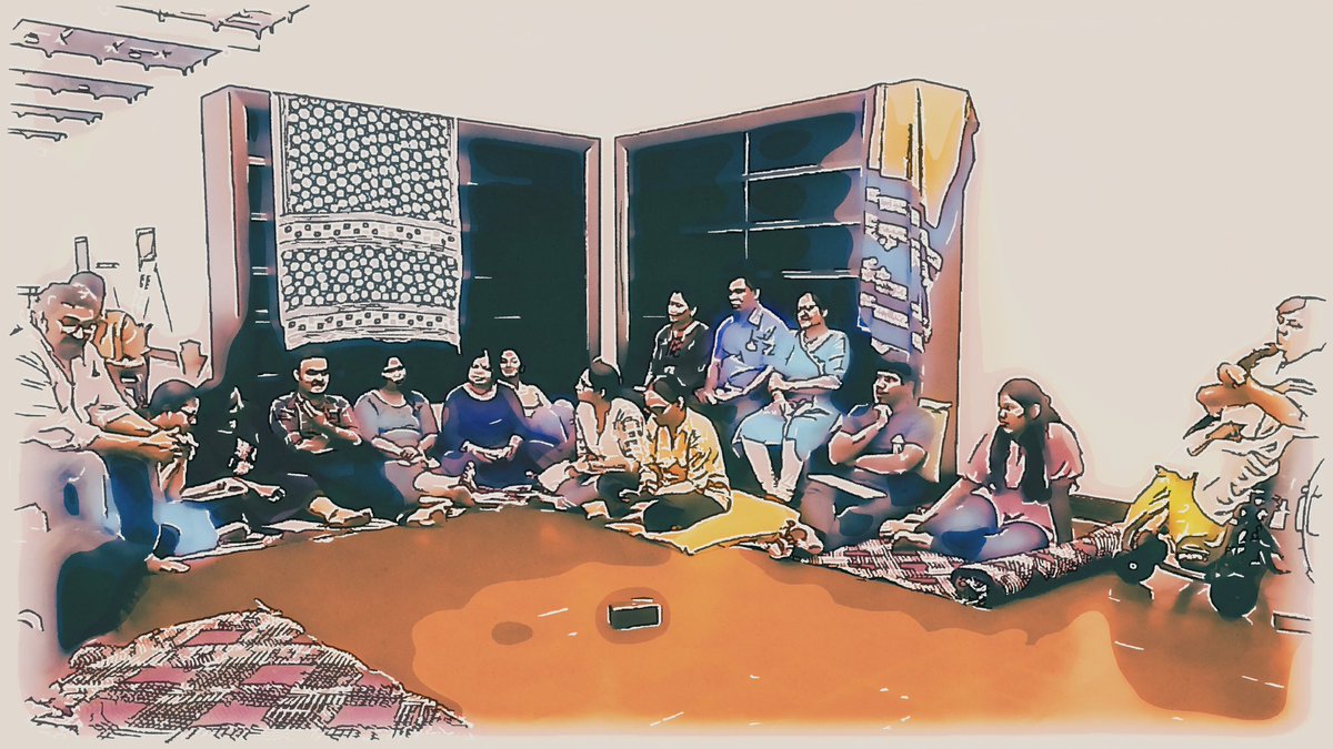 MHPSSDesignLab's tweet photo. Discussing the agenda for the last day of the 3rd @MHPSSDesignLab #Pilot #LKA workshop and plans for supporting the teams and their work beyond this. https://t.co/PYvvhimFzO