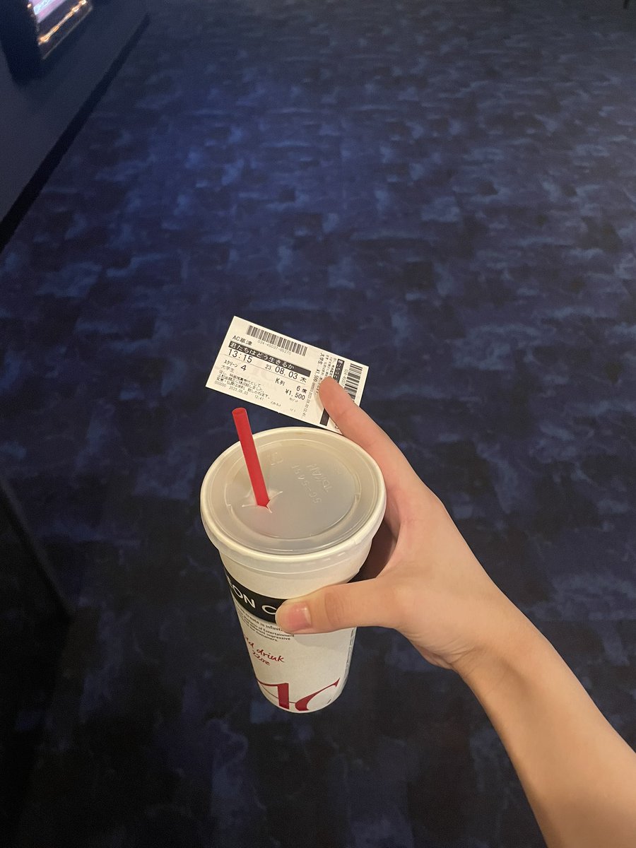 today__ncnc's tweet photo. やっと見れる🥲🥲
1人映画も久しぶりでわくわくする、、！ https://t.co/47rgxJfVpn