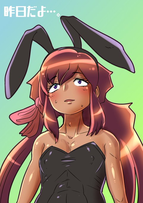 【バニーの日】遅刻うさぎ耳キリモミストちゃんらくがき【男の娘】 | キリモミスト
イラストを描きました!らくがき? 
久々のキャラクターです。 