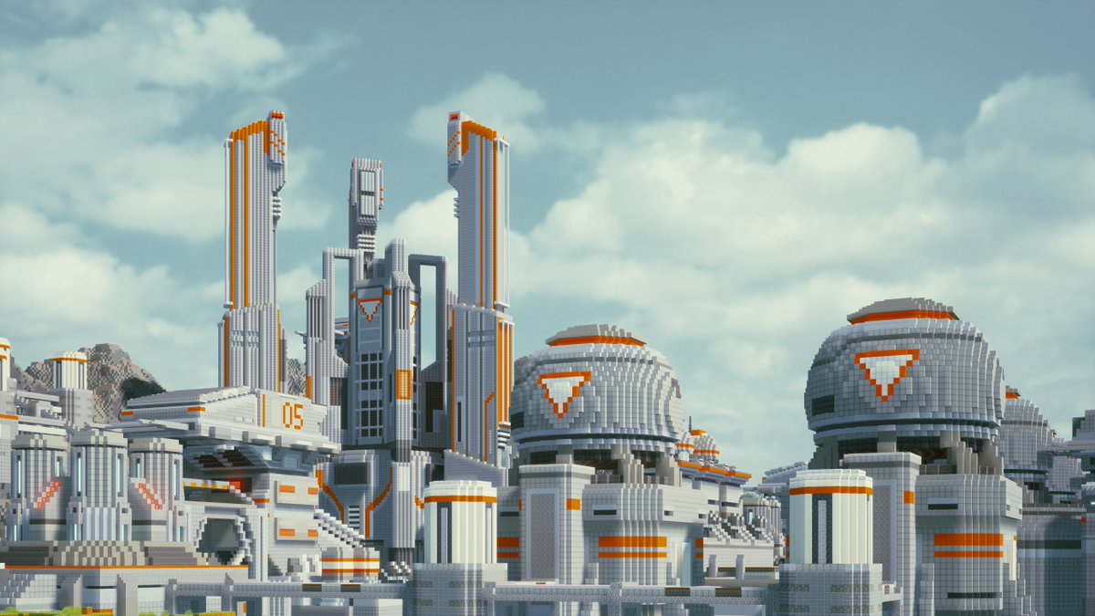 koemcrete's tweet photo. something something scifi enough to mining 🪐
#Minecraft 
#Minecraftbuilds 
#minecraft建築コミュ 
#Minecraft軍事部 https://t.co/OSVFqyxFrt