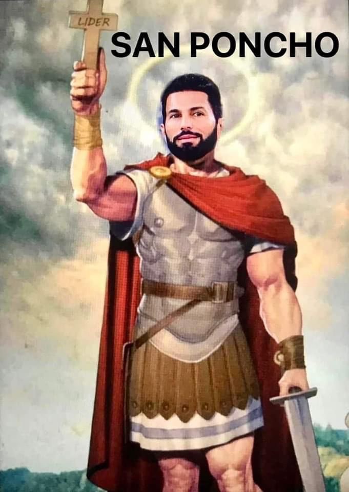 swapitoutbizzl1's tweet photo. San Poncho de las anulaciones de brujería y trampas, te pedimos que anules cualquier intento de la producción de salvar a Barby de la nominación, te lo pedimos en nombre de todo el team infierno🙏🏼
#LaCasaDeLosFamososMx https://t.co/zViIQeKW3p