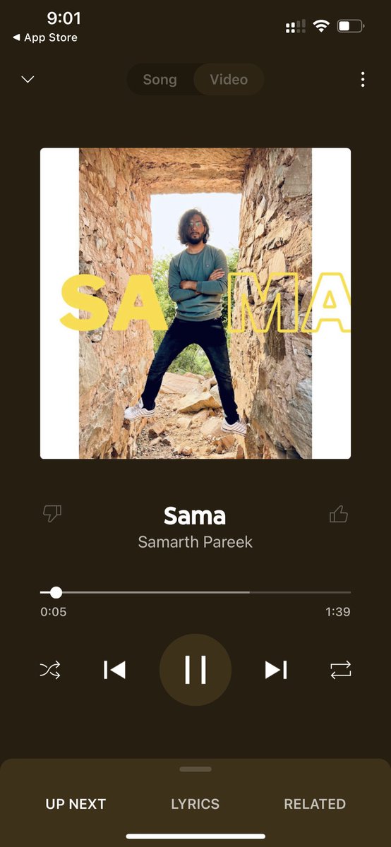 SamarthPareek's tweet photo. Sama is out Everywhere!

JioSaavn: https://t.co/vOBWKdG6yQ

YoutubeMusic: https://t.co/xVoQ6A3ICp

Amazon Music: https://t.co/SMzE2VqGWW

Apple Music: https://t.co/mE15GzXpbe

Spotify: https://t.co/nCqU310olX https://t.co/Pu5dMlunj7