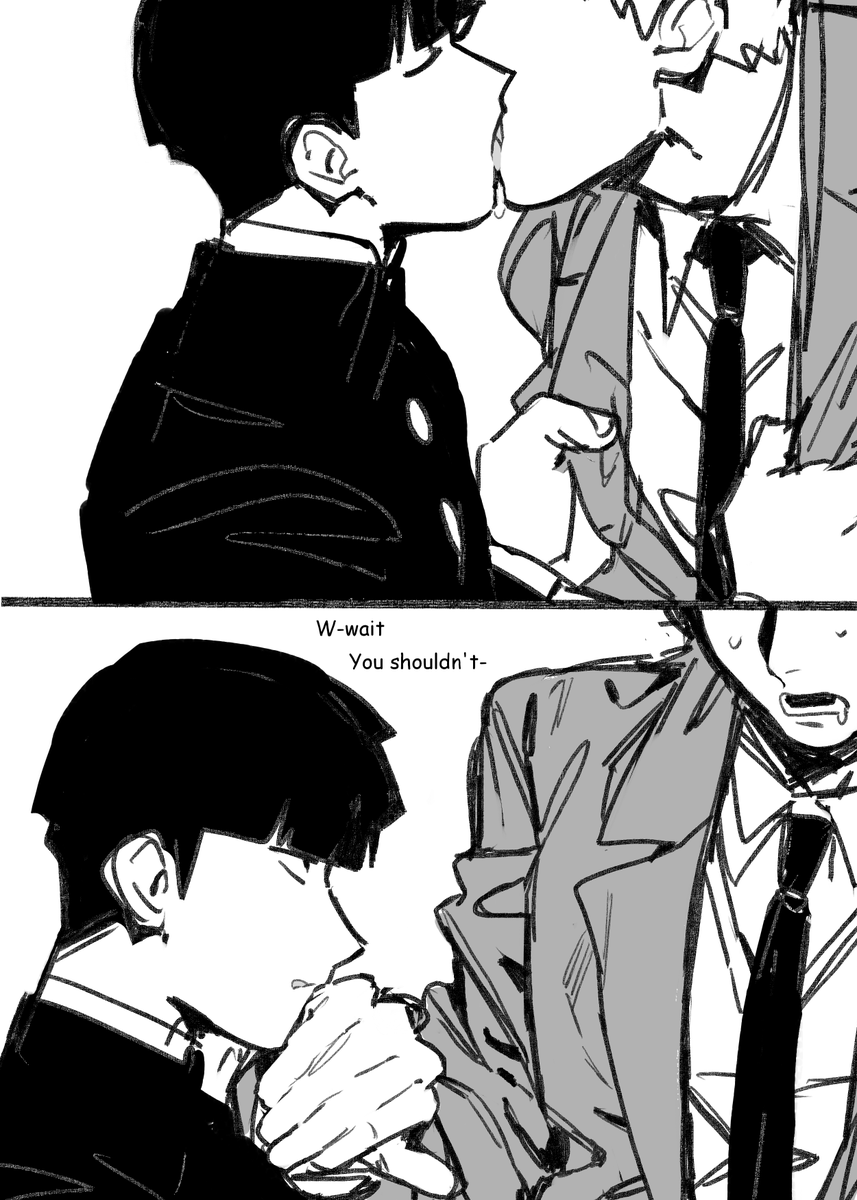 owomante's tweet photo. #モブ霊 https://t.co/LWnd2izKfh