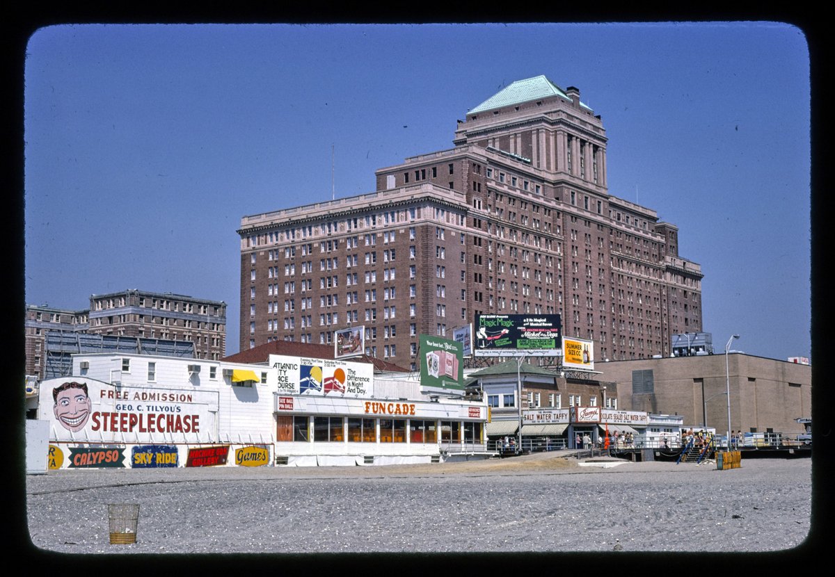oldroadside's tweet image. resorts international hotel, atlantic city, new jersey, 1978