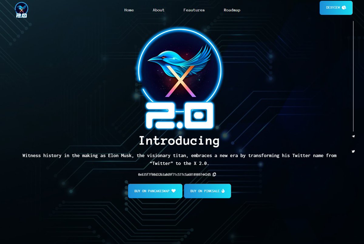 𝕏 2.0 on BSC (@x20bsc_portal) / Posts / X