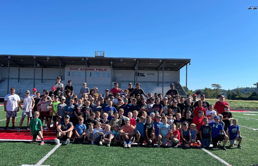 Future Mooks after day two of youth camp 2023!