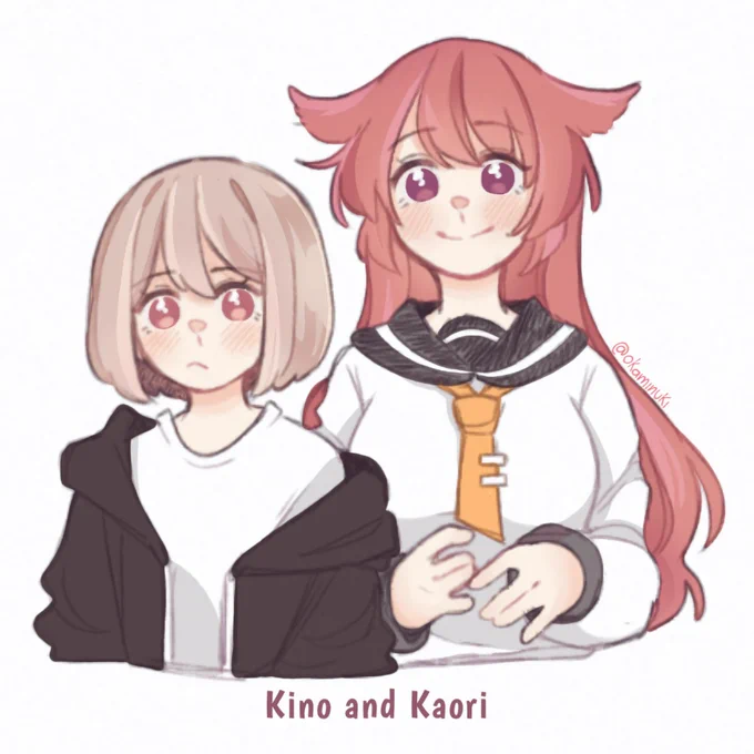 Cute girlfriends   #oc