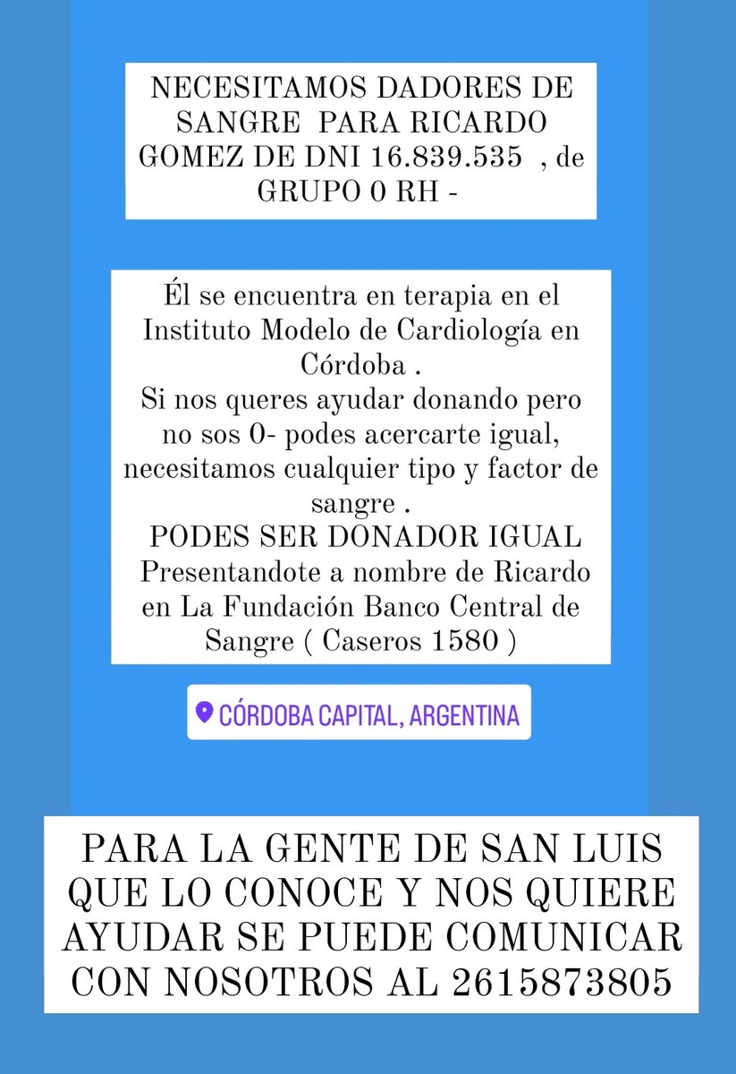 Por favor. Les agradezco la difusión 🙏🏼❤️‍🩹 .