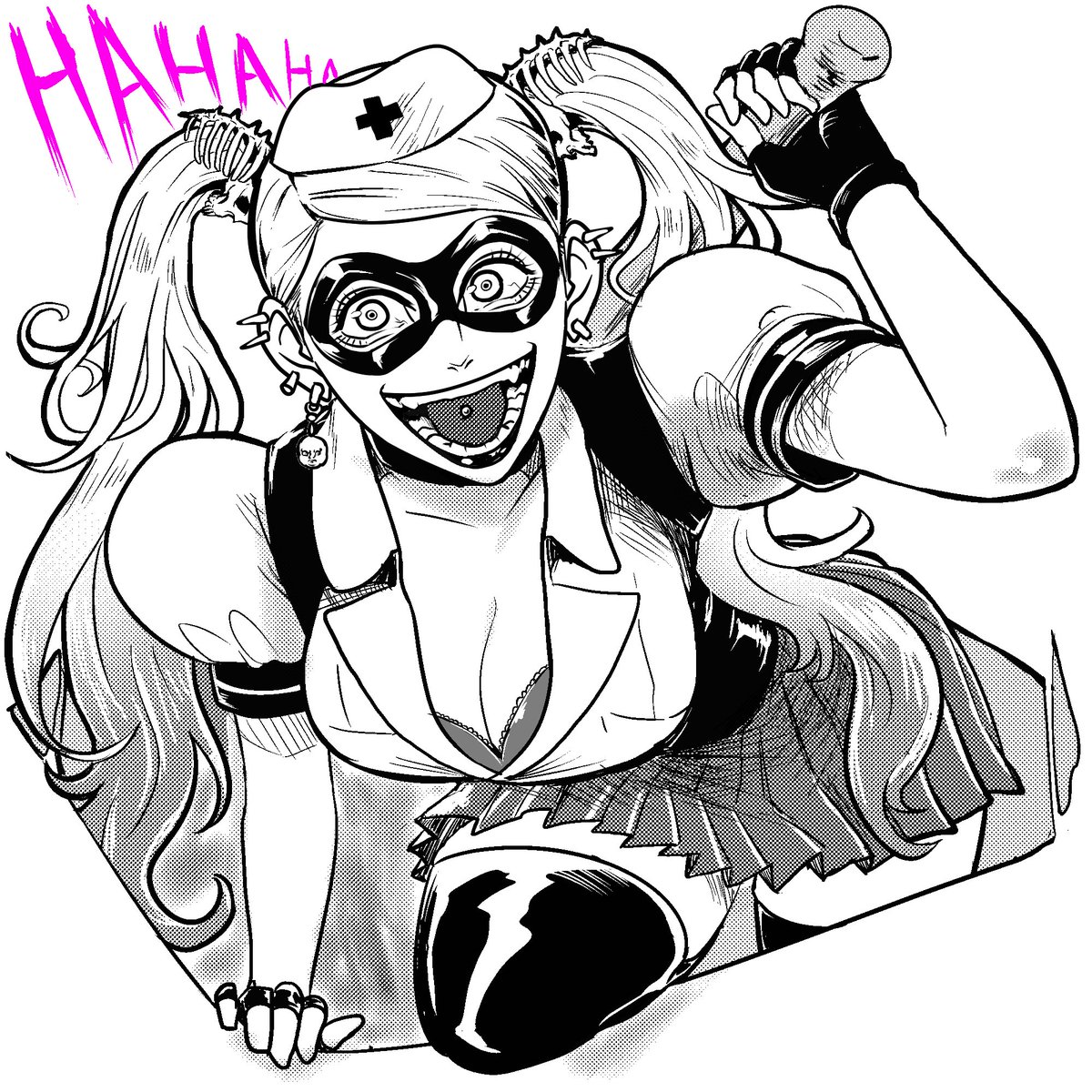resident709's tweet photo. ハーレイクイン描いた

＃DCcomicfanart
＃harleyquinn https://t.co/cyjuyt5gu8