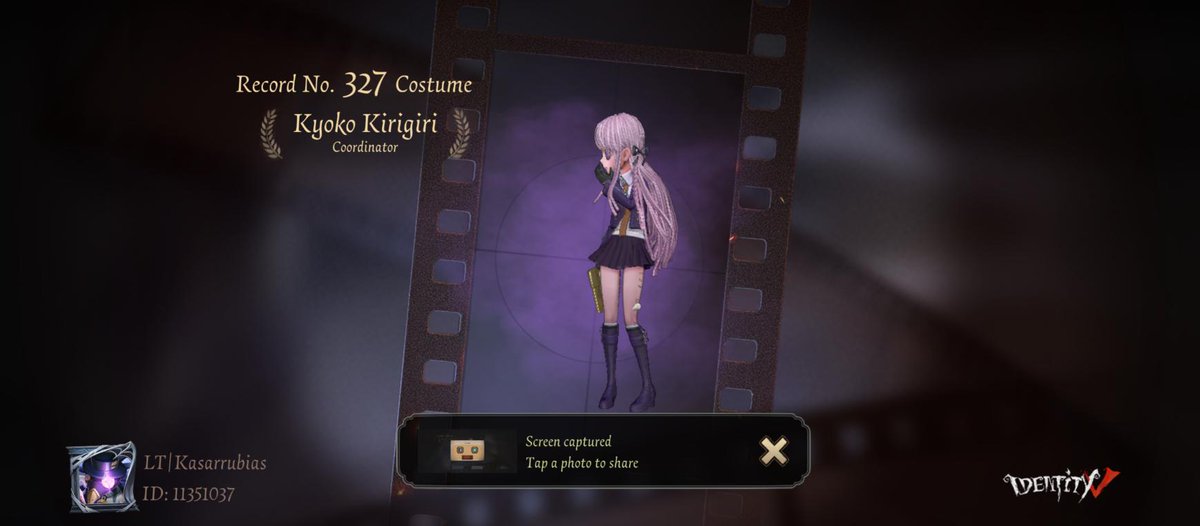 CasarBray's tweet photo. I'm playing Identity V. Fancy a game? https://t.co/ayr6q2RzKV