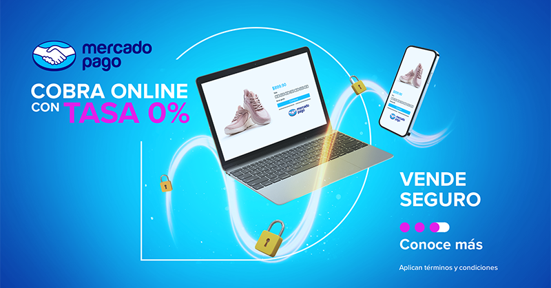 MercadoPagoMex's tweet photo. Usar Mercado Pago como método de cobranza en tu tienda en línea tiene grandes beneficios. Uno de ellos es la tasa 0% y la seguridad para ti y tus clientes. Conoce más y comienza a hacer crecer tu negocio.