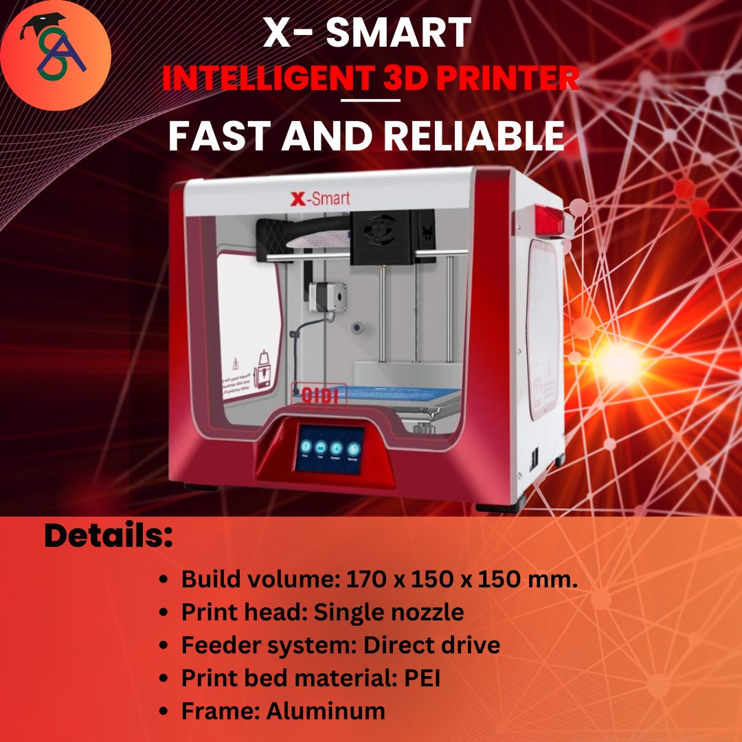 studentaliance's tweet photo. Experience the future of 3D printing with
the incredible x-smart intelligent 3d printer! 🌟🖨️
Unleash your creativity and bring your ideas to life with
precision and ease. 💡🎨

#FutureTechPrints #XSmartPrinting #Intelligent3DPrints #CreativePrecision #IncrediblePrinter #prints https://t.co/S0NJteVy4I