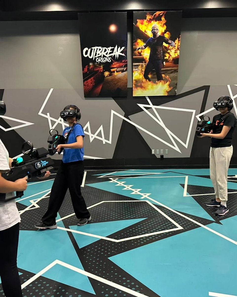 sandrareyesdds's tweet image. After lunch, we geared up at @velocityvrspace to #killzombies through #virtualreality.  This was the most #awesome place we've ever been! We're so #addicted !

#ilovedoc #reyesdental #lovemystaff #lovemyteam #dentallife #dentistry #Dentist #dental #dentalassistant