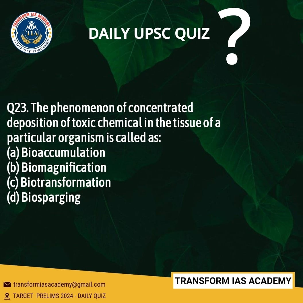 TRANSFORMIAS's tweet photo. #UPSC
#Ncert #environnement
Solve the Practice Question.
Answer with explanation wil be posted in Telegram group.
#transformias https://t.co/ij7GOBIplN