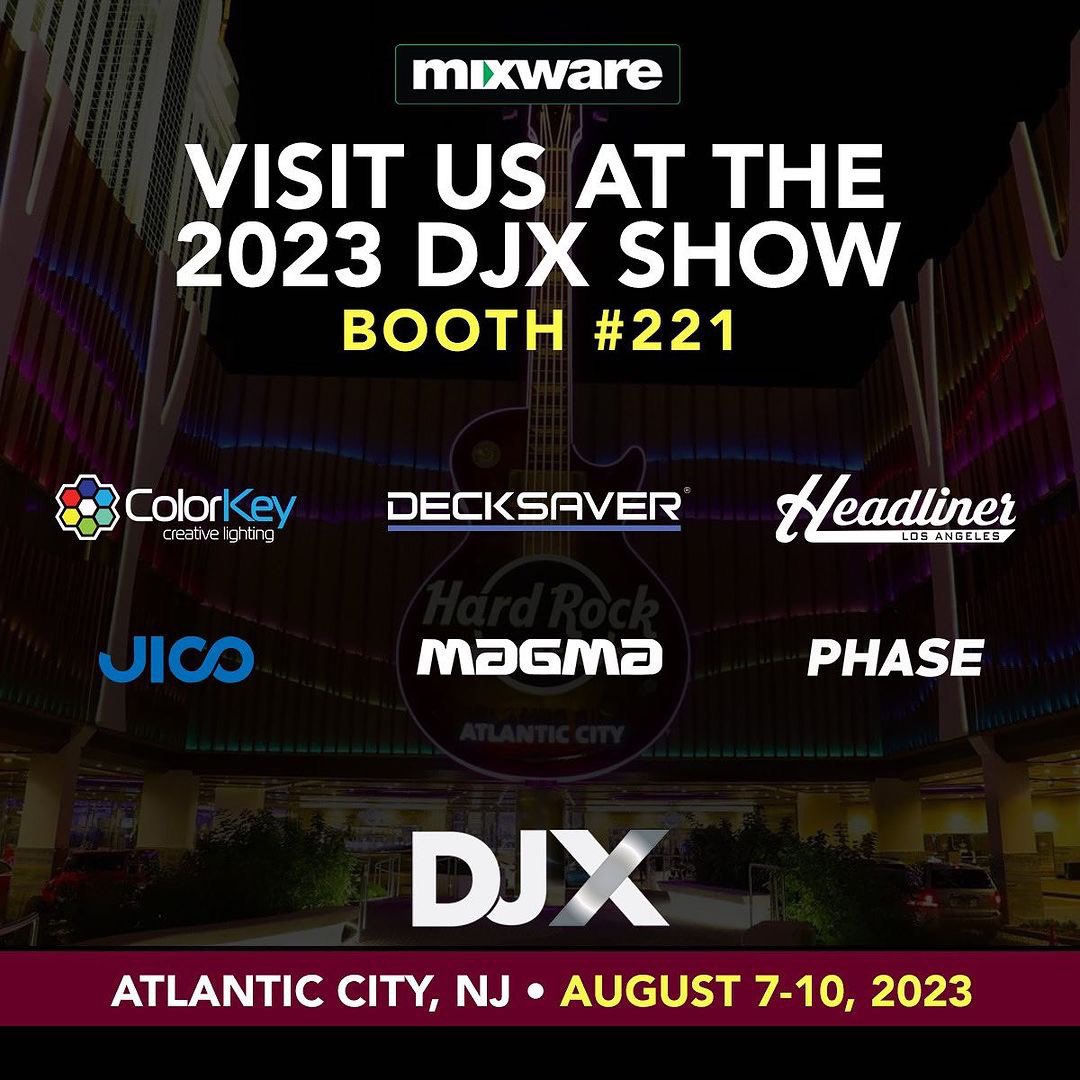 JICO_INT's tweet photo. Don't miss out on the DJX 23' Show from August 7 -10
Mixware will be showcasing the JICO CUSTOM SHOP products alongside many other famous brands
@mixware
@DJXShowOfficial
#jico #mixware #DJX23 #djexpo #DJX #turntablism https://t.co/n7sbKYPVST