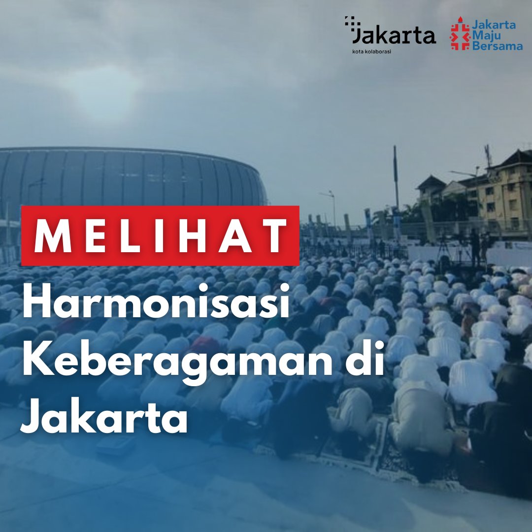 relawanJMB's tweet photo. Melihat keberagaman yang ada di Jakarta, bagaimana upaya dan komitmen dari Pemprov DKI (2017-2022) untuk mewujudkan serta menjaga harmonisasi keberagaman tersebut? Yuk lihat dan simak selengkapnya ya bestie ☺️

#jakartamajubersama #jakartateduh #harmonijakarta #jakartadamai https://t.co/rXhGcACn7C