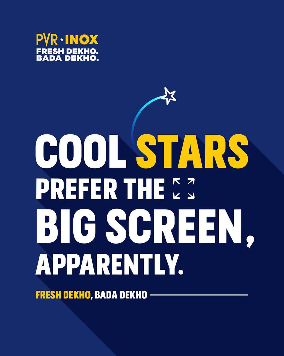 If you've got it, flex it! 💁🏻‍♀️
Join the cool gang and chill the right way with INOX! #FreshDekhoBadaDekho

Link to watch ‘Captain Ka Rahasya’ video &amp; participation link for Fresh Dekho Bada Dekho Contest in bio
.
.
.
#PVRINOXExperience #BigScreenMagic #WatchFresh #MovieMagic