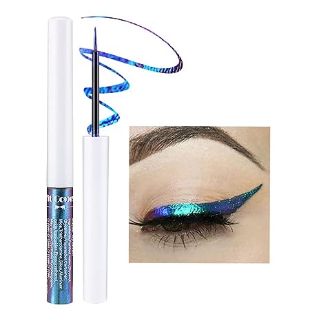 Add a touch of enchantment to your eye makeup with Mysense Chameleon Liquid Glitter Eyeliner! ✨💙💙 #Mysense #GlitterEyeliner #SatinEyeliner #SparkleFinish #SmudgeProof #LongLasting #BlueEyeliner 

amzn.to/47ss4TM