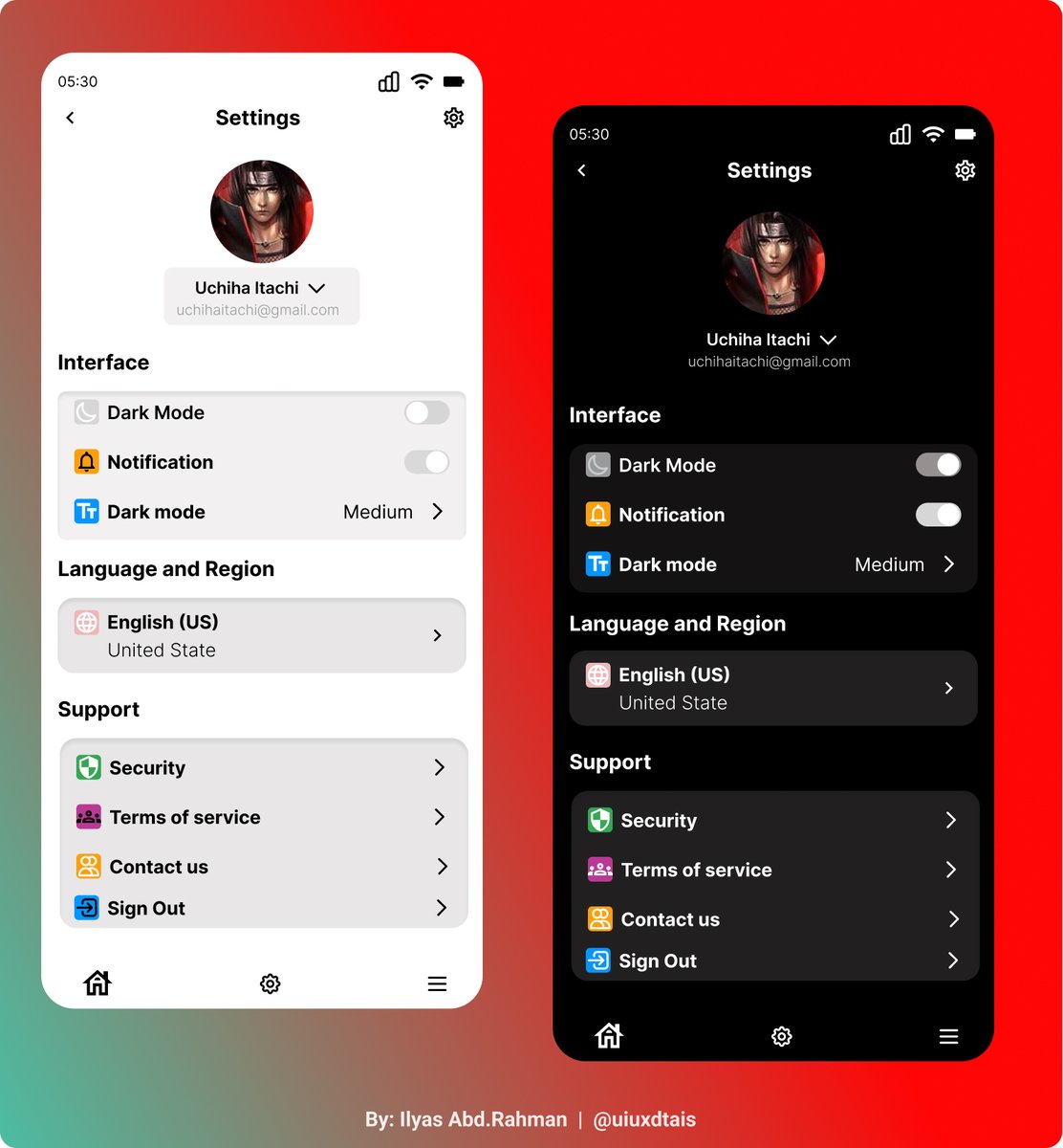 uiuxtais's tweet photo. Daily UI Task: Setting Page
Day 4
Kindly like, retweet, and share your thoughts on this design if it comes across your page. Thanks for the retweet, like, and honest review.
๐๐ทRe-post
#dailyui #uidesign #designs #content #uiux #uiuidesign https://t.co/Ct3SweEe8u